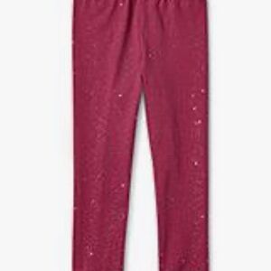 Glittery Pink Kids Leggings